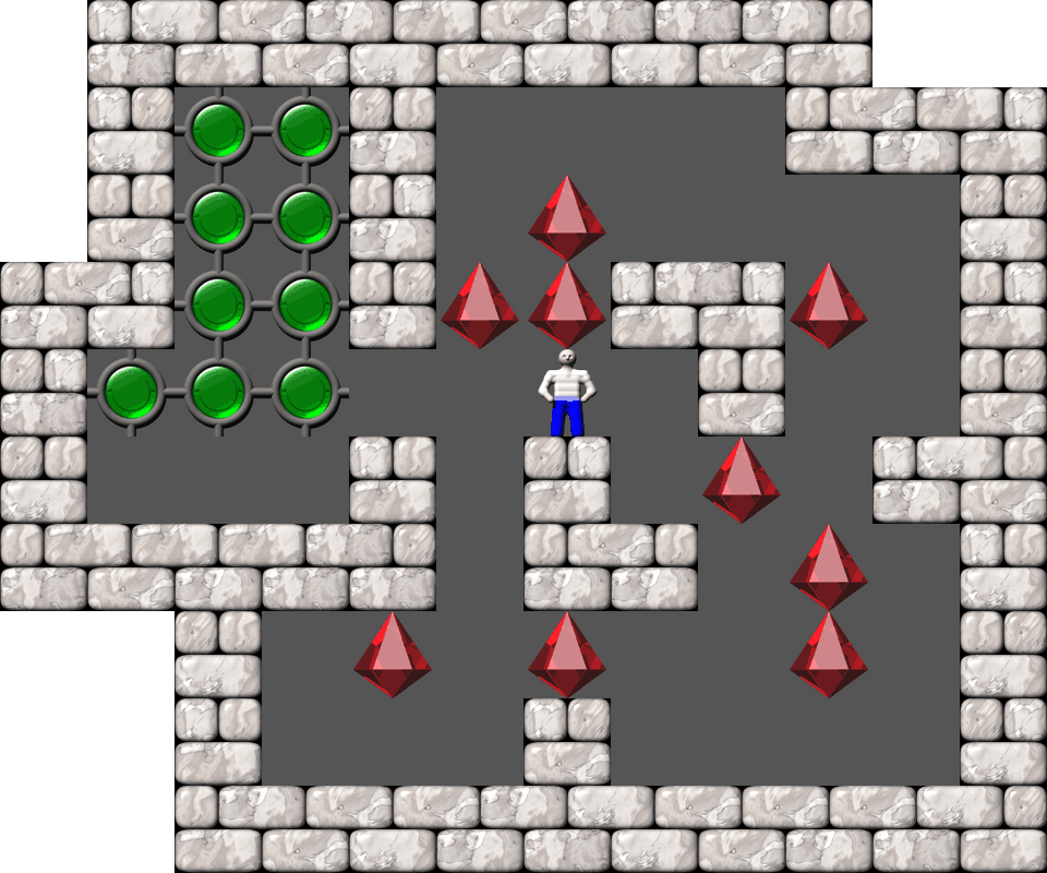 Сокобан Thinking Rabbit Arranged уровень 31
